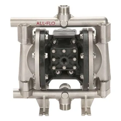 All-Flo A050-BP3-GG3N-4F0 A Series A050 Bolted Metal 1/2" Air Operated Double-Diaphragm AODD Pump, Geolast Diaphragms.
