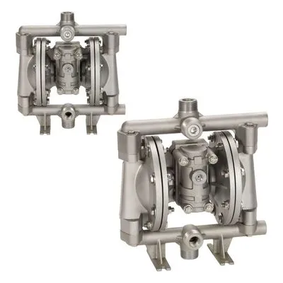 All-Flo A075-BAA-GGPN-A30 A Series A075 Bolted Metal 3/4" Air Operated Double-Diaphragm AODD Pump, Geolast Diaphragms.