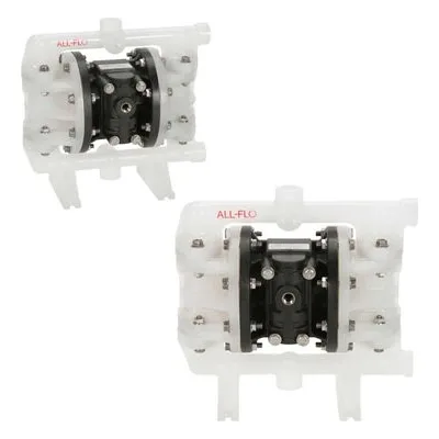 All-Flo A075-NPK-SSKE-S70 A Series A075 Plastic 3/4" Air Powered Double-Diaphragm AODD Pump, Santoprene Diaphragms.