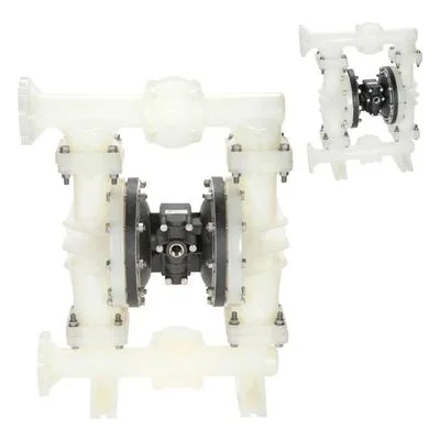 All-Flo A200-FPK-SSKE-470 A Series A200 Bolted Plastic 2" Air Powered Double-Diaphragm AODD Pump, Santoprene Diaphragms.