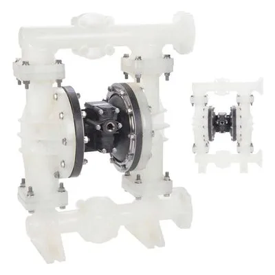 All-Flo A200-FPP-GGPN-470 A Series A200 Bolted Plastic 2" Air Operated Double-Diaphragm AODD Pump, Geolast Diaphragms.
