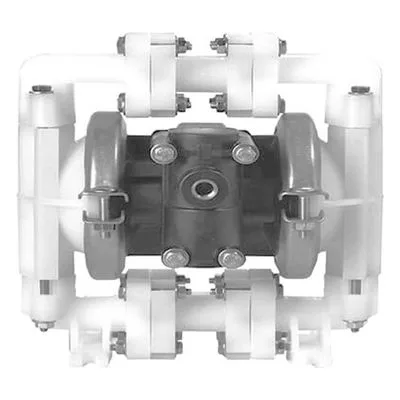 All-Flo C050-SPK-SSKE-G70 C Series C050 Clamped Plastic 1/2" Air Powered Diaphragm AODD Pump, Santoprene Diaphragms.