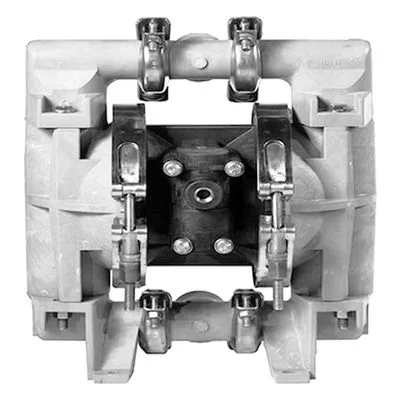 All-Flo C100-BPK-SSKE-G70 C Series C100 Clamped Plastic 1" Air Powered Diaphragm AODD Pump, Santoprene Diaphragms.