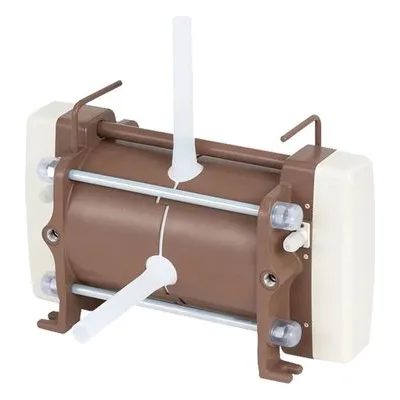Iwaki America FS-15HT1-W01 FS Series Pneumatic Drive Bellows Metering Pump. 1/2" Tube, .