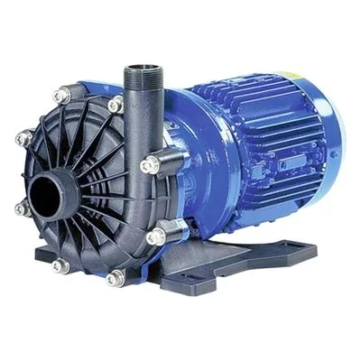 Iwaki America MX-400AV6 MX Series Magnetic Drive Chemical Transfer Pump. 1-1/2" x 1-1/2" NPT, GFR-PP.