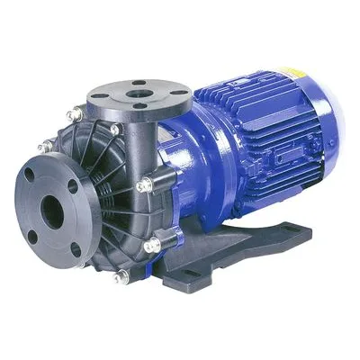 Iwaki America MX-505CV6 MX Series Magnetic Drive Chemical Transfer Pump. 2-1/2" x 2" Flanged, GFR-PP.