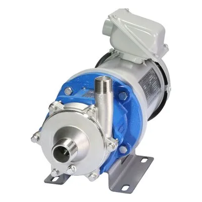 Iwaki America MMP11-1N03NH Sanwa MMP Series Magnetic Drive Stainless Steel Pump. 1/2" x 1/2" MNPT, 316 SS.
