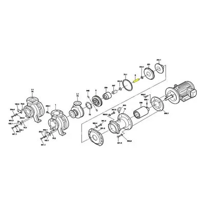 Iwaki America MDM0014 MDM Series Chemical Pump Repair Parts, Shaft, SIC, MDM-1516.
