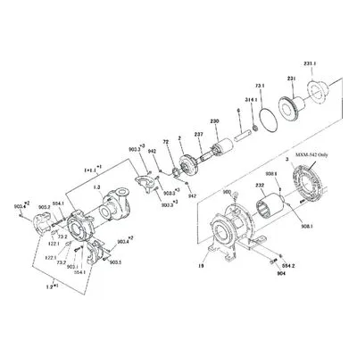Iwaki America MXM0305 MXM Series Chemical Pump Repair Parts, O-ring, FKM, G-160, MXM-44_ _CFA/FFA/KKA.