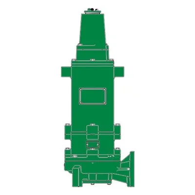 Hydromatic 527310017 HPGB - 2.5" Horizontal Discharge - 3450 RPM Grinder Pump, HPGB750M3-2, by Pentair.