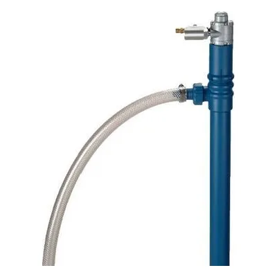 Finish Thompson DPFP024 Drum Pump Kit PFP-40 pump, M6 motor (air), 5 ft reinforced PVC hose & clamp