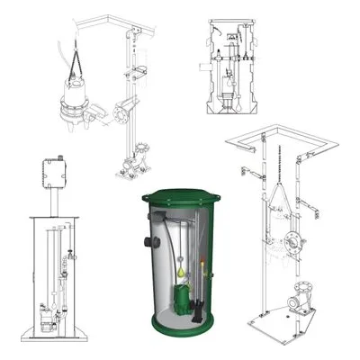 Hydromatic 039620165 Sewage Pump Electrical Accessories, Float Bracket, A Pentair Brand Product.