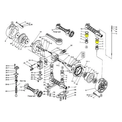 Yamada Pumps Part # 773419 BALL GUIDE 25VN.