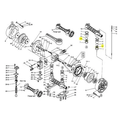 Yamada Pumps Part # 780317 VALVE SEAT 25VN.