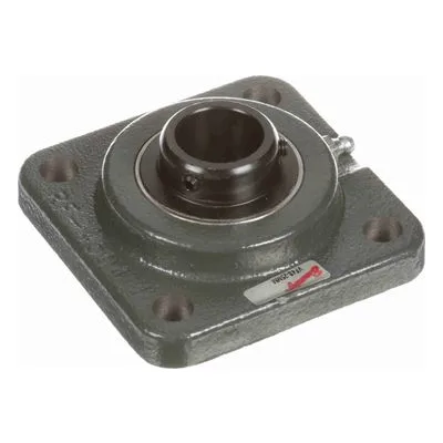 732674 Browning Mounted Cast Iron Four Bolt Flange Ball Bearing, Catalog Number: VF4S-25MM, 0.984" - Straight Bore.