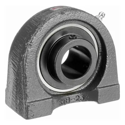 767461 Browning Mounted Cast Iron Tapped Base Pillow Block Ball Bearing, Catalog Number: VTBS-220, 1.25" Straight Bore.
