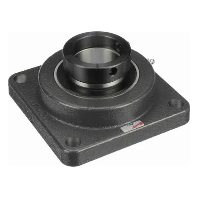 767388 Browning Mounted Cast Iron Four Bolt Flange Ball Bearing, Catalog Number: VF4E-235, 2.188" - Straight Bore.