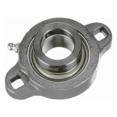 767774 Browning Mounted Ductile Iron Two Bolt Flange Ball Bearing, Catalog Number: VF2E-116M, 1" - Straight Bore.