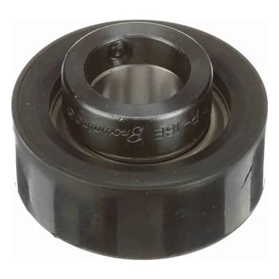766558 Browning Mounted Rubber Cylindrical Cartridge Ball Bearing, Catalog Number: RUBRE-116, 1" - Straight Bore.