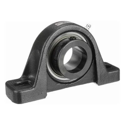 767349 Browning Mounted Cast Iron Two Bolt Pillow Block Ball Bearing, Catalog Number: VPE-123, 1.438" - Straight Bore.