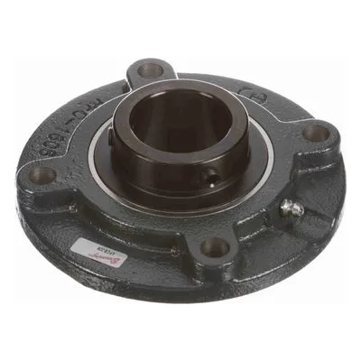 767859 Browning Mounted Cast Iron Flange Cartridge Ball Bearing, Catalog Number: VFCS-328, 1.75" - Straight Bore.