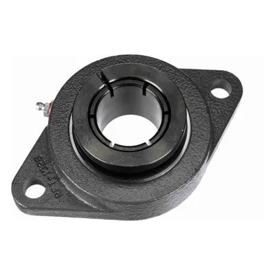 766968 Browning Mounted Cast Iron Two Bolt Flange Ball Bearing, Catalog Number: VF2B-231, 1.938" - Straight Bore.