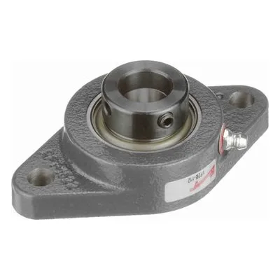 767763 Browning Mounted Cast Iron Two Bolt Flange Ball Bearing, Catalog Number: VF2E-112, 0.75" - Straight Bore.