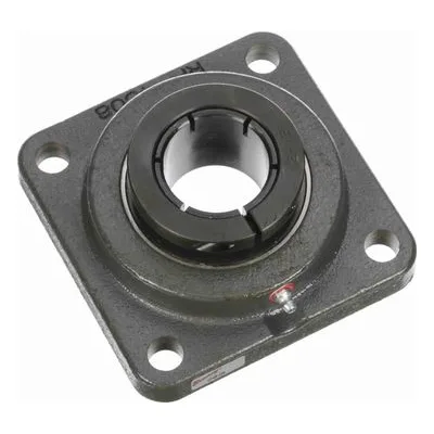766237 Browning Mounted Cast Iron Four Bolt Flange Ball Bearing, Catalog Number: VF4B-228, 1.75" - Straight Bore.