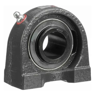 767440 Browning Mounted Cast Iron Tapped Base Pillow Block Ball Bearing, Catalog Number: VTBS-216, 1" - Straight Bore.