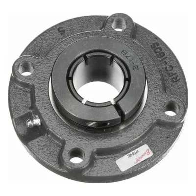 766984 Browning Mounted Cast Iron Flange Cartridge Ball Bearing, Catalog Number: VFCB-222, 1.375" - Straight Bore.