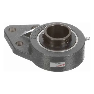 764431 Browning Mounted Cast Iron Three Bolt Flange Bracket Ball Bearing, Catalog Number: VFBS-223, 1.438" Straight Bore.