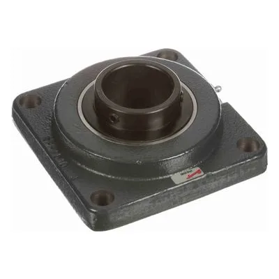 732680 Browning Mounted Cast Iron Four Bolt Flange Ball Bearing, Catalog Number: VF4S-55MM, 2.165" - Straight Bore.