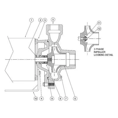 Burks Pump Part Number 09762, Mechanical Seal - Viton