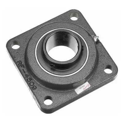 765594 Browning Mounted Cast Iron Four Bolt Flange Ball Bearing, Catalog Number: VF4S-232S, 2" (50.8mm) - Straight Bore.