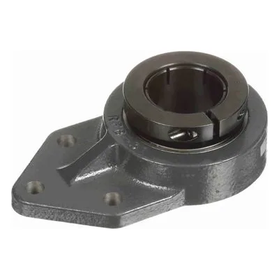764445 Browning Mounted Cast Iron Three Bolt Flange Bracket Ball Bearing, Catalog Number: VFBB-232S, 2" - Straight Bore.