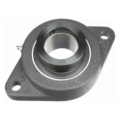 767903 Browning Mounted Cast Iron Two Bolt Flange Ball Bearing, Catalog Number: VF2E-231, 1.938" - Straight Bore.
