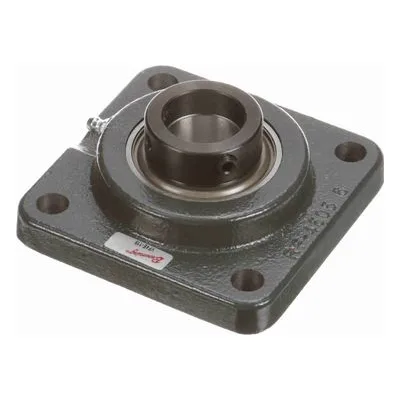 767642 Browning Mounted Cast Iron Four Bolt Flange Ball Bearing, Catalog Number: VF4E-119, 1.188" - Straight Bore.