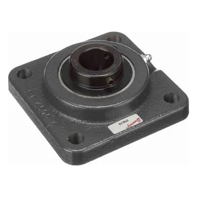 767904 Browning Mounted Cast Iron Four Bolt Flange Ball Bearing, Catalog Number: VF4S-316, 1" (25.4mm) - Straight Bore.