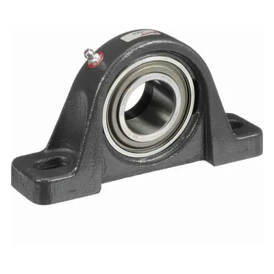 767337 Browning Mounted Cast Iron Two Bolt Low Base Pillow Block Ball Bearing, Catalog Number: VPLE-123, 1.438" Straight Bore.