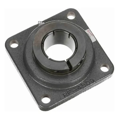 766239 Browning Mounted Cast Iron Four Bolt Flange Ball Bearing, Catalog Number: VF4B-232S, 2" (50.8mm) - Straight Bore.