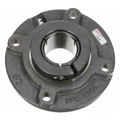 766073 Browning Mounted Cast Iron Flange Cartridge Ball Bearing, Catalog Number: VFCB-328, 1.75" - Straight Bore.
