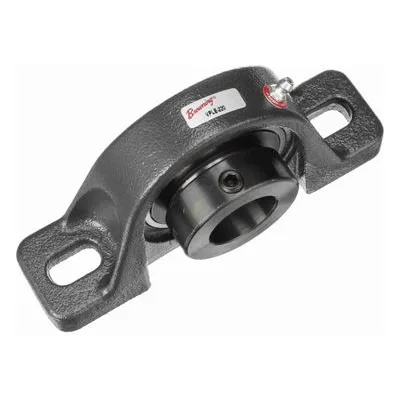 767376 Browning Mounted Cast Iron Two Bolt Low Base Pillow Block Ball Bearing, Catalog Number: VPLE-220, 1.25" Straight Bore.