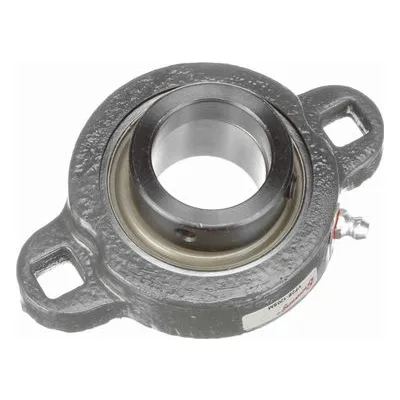 767309 Browning Mounted Ductile Iron Two Bolt Flange Ball Bearing, Catalog Number: VF2E-120SM, 1.25" - Straight Bore.