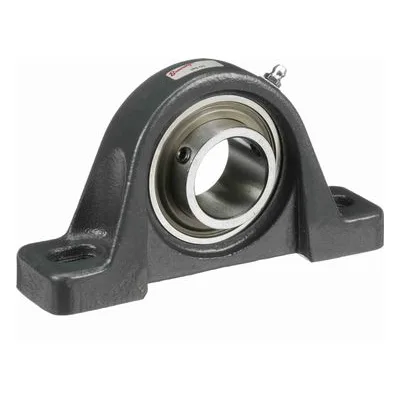 767755 Browning Mounted Cast Iron Two Bolt Pillow Block Ball Bearing, Catalog Number: VPS-123, 1.438" - Straight Bore.