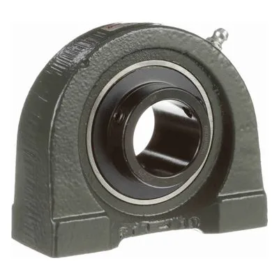 732695 Browning Mounted Cast Iron Tapped Base Pillow Block Ball Bearing, Catalog Number: VTBS-40MM, 1.575" Straight Bore.