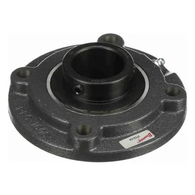 767155 Browning Mounted Cast Iron Flange Cartridge Ball Bearing, Catalog Number: VFCS-224, 1.5" - Straight Bore.