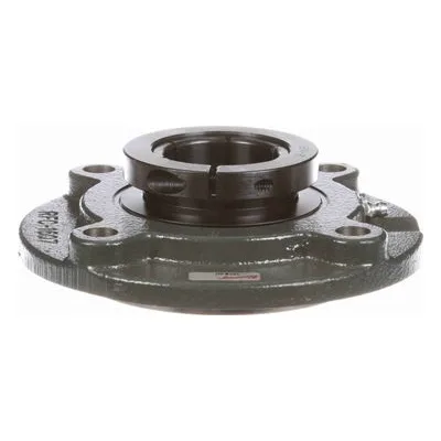 766988 Browning Mounted Cast Iron Flange Cartridge Ball Bearing, Catalog Number: VFCB-227, 1.688" - Straight Bore.