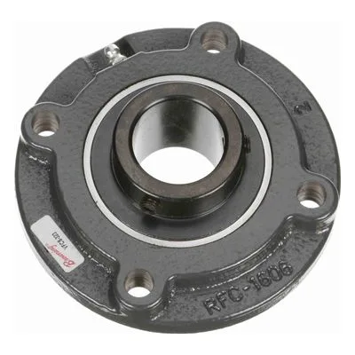 767497 Browning Mounted Cast Iron Flange Cartridge Ball Bearing, Catalog Number: VFCS-323, 1.438" - Straight Bore.