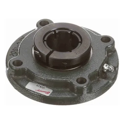 766982 Browning Mounted Cast Iron Flange Cartridge Ball Bearing, Catalog Number: VFCB-219, 1.188" - Straight Bore.