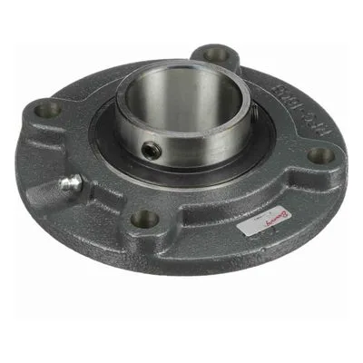 767160 Browning Mounted Cast Iron Flange Cartridge Ball Bearing, Catalog Number: VFCS-232S, 2" (50.8mm) - Straight Bore.